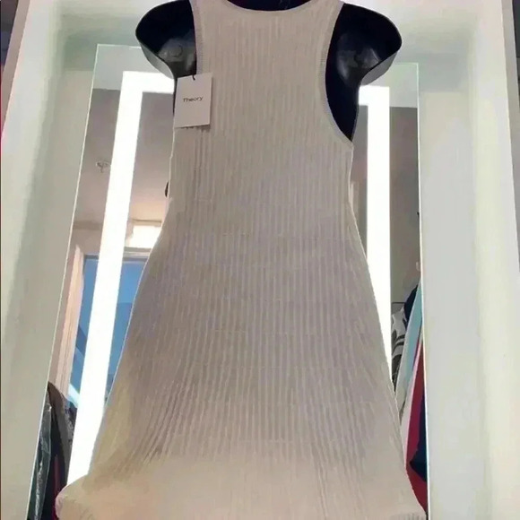 Theory Ottoman Sleeveless Dress Sz M Bridal Bachelorette - Picture 7 of 13